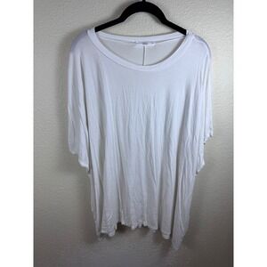 Talulah T Shirt Women Size S White Short Sleeve Oversized Minimalist Indie